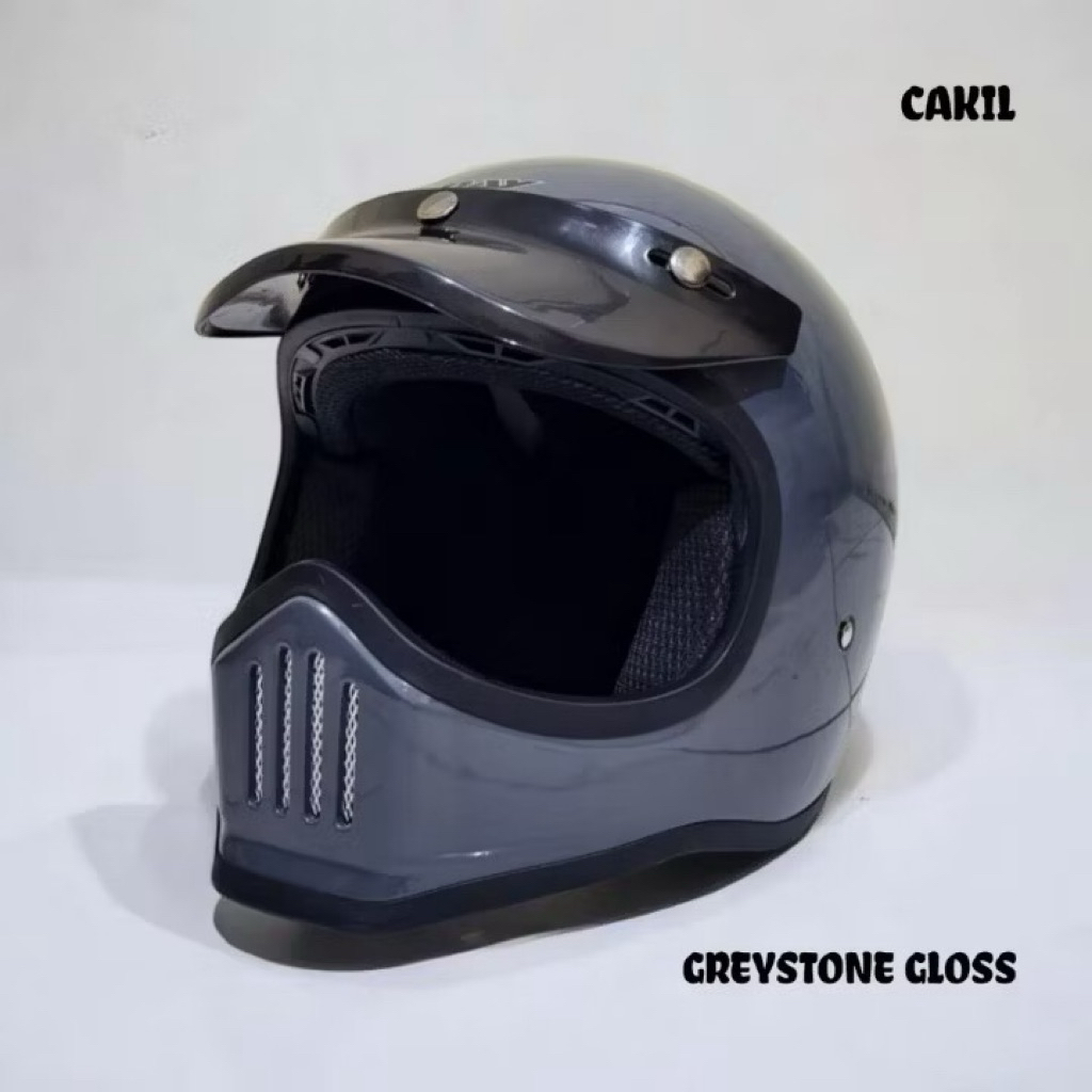 Jual helm cakil HRV + topi | Shopee Indonesia