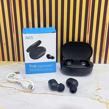 Aa168 Earbuds Tws Bluetooth 5.0 Earphone A6S Handsfree Aird0Ts Suara Jernih Dan Ngebass