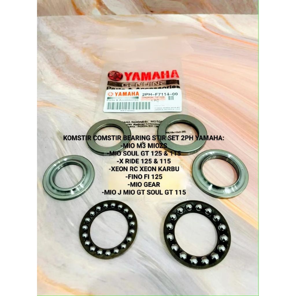 Jual KOMSTIR COMSTIR BEARING STIR SET 2PH YAMAHA MIO M3 MIO S Z MIO ...