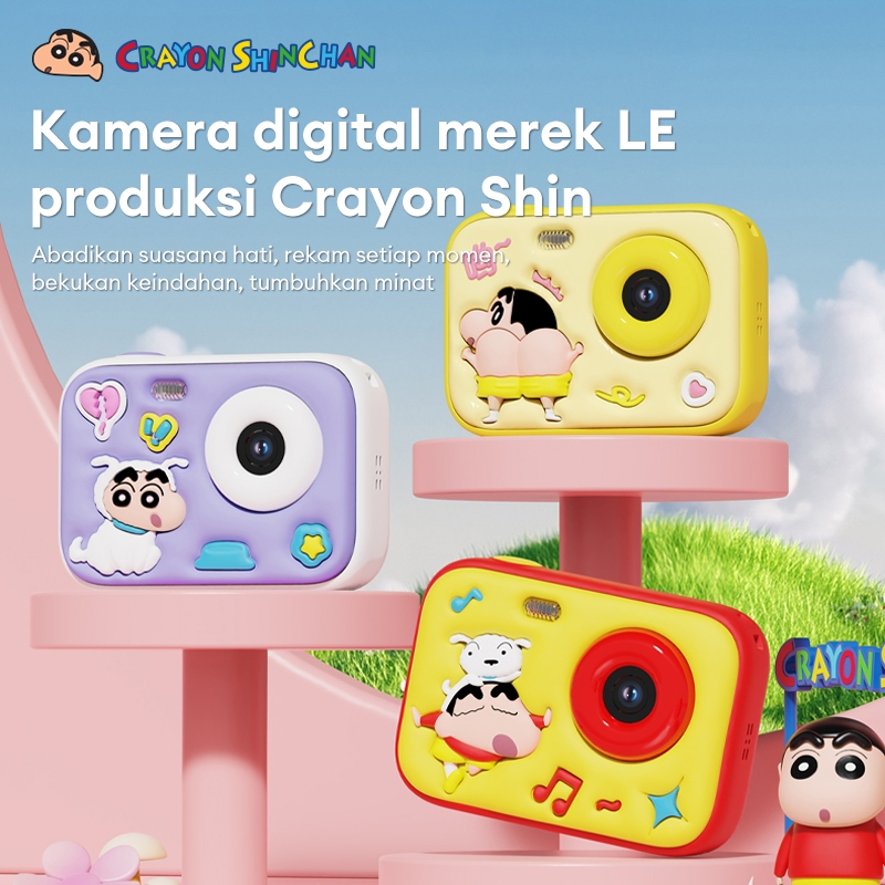 Jual Crayon Shinchan TC100 Kamera Anak Mini Digital Layar HD Mini ...