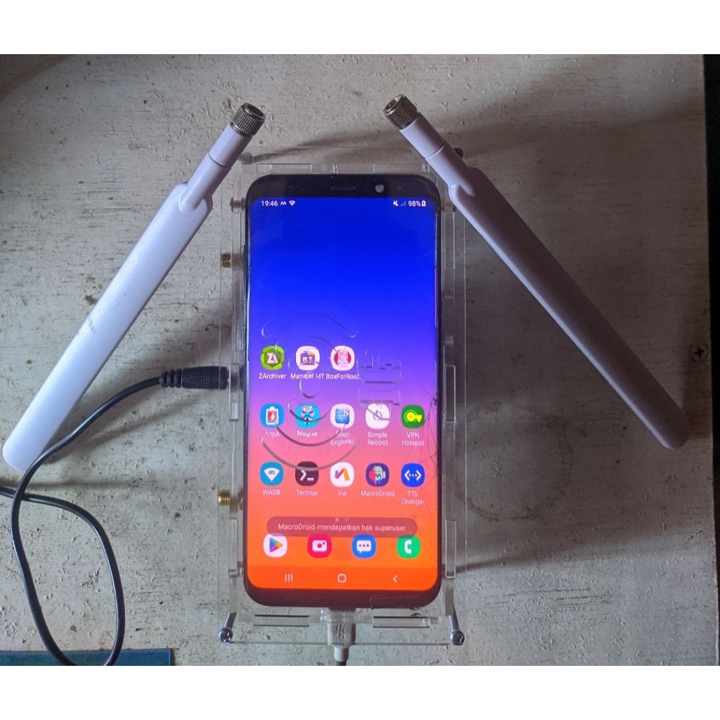Jual modem Samsung s8 dan s8+ custom Akrilik full auto suport Samsung ...