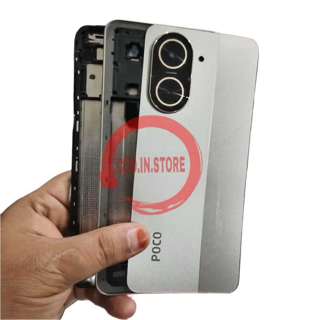 Jual Kesing Casing Housing Fullset Poco C71 Backdoor + Bazel + Frame 1 ...