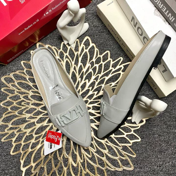 Sepatu Kerja Flatshoes Wanita Branded37 41 Hitam