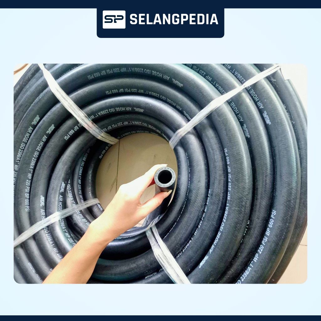 Jual Selang Angin Karet Hitam 1