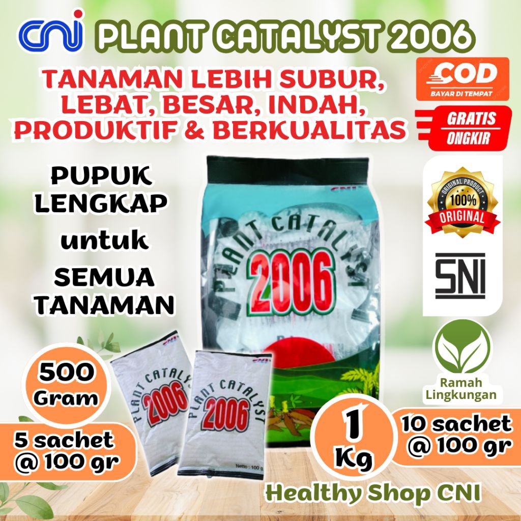 Jual Plant Catalyst 2006 Sachet 1 Kg & 0,5 Kg Pupuk Lengkap untuk Semua ...