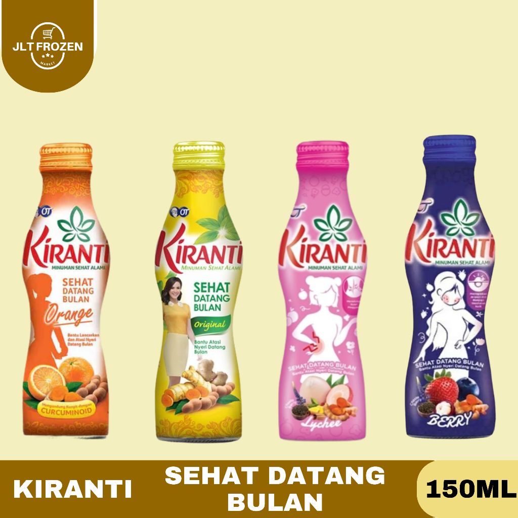 Jual Kiranti Sehat Datang Bulan 150ml / Minuman Herbal Untuk Masalah ...