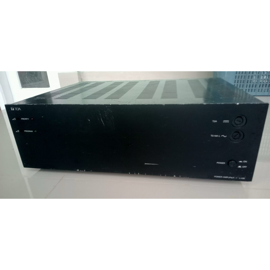 Jual Power Ampli TOA VP-1240B / 240 watt - max 360 watt. Barang bekas ...