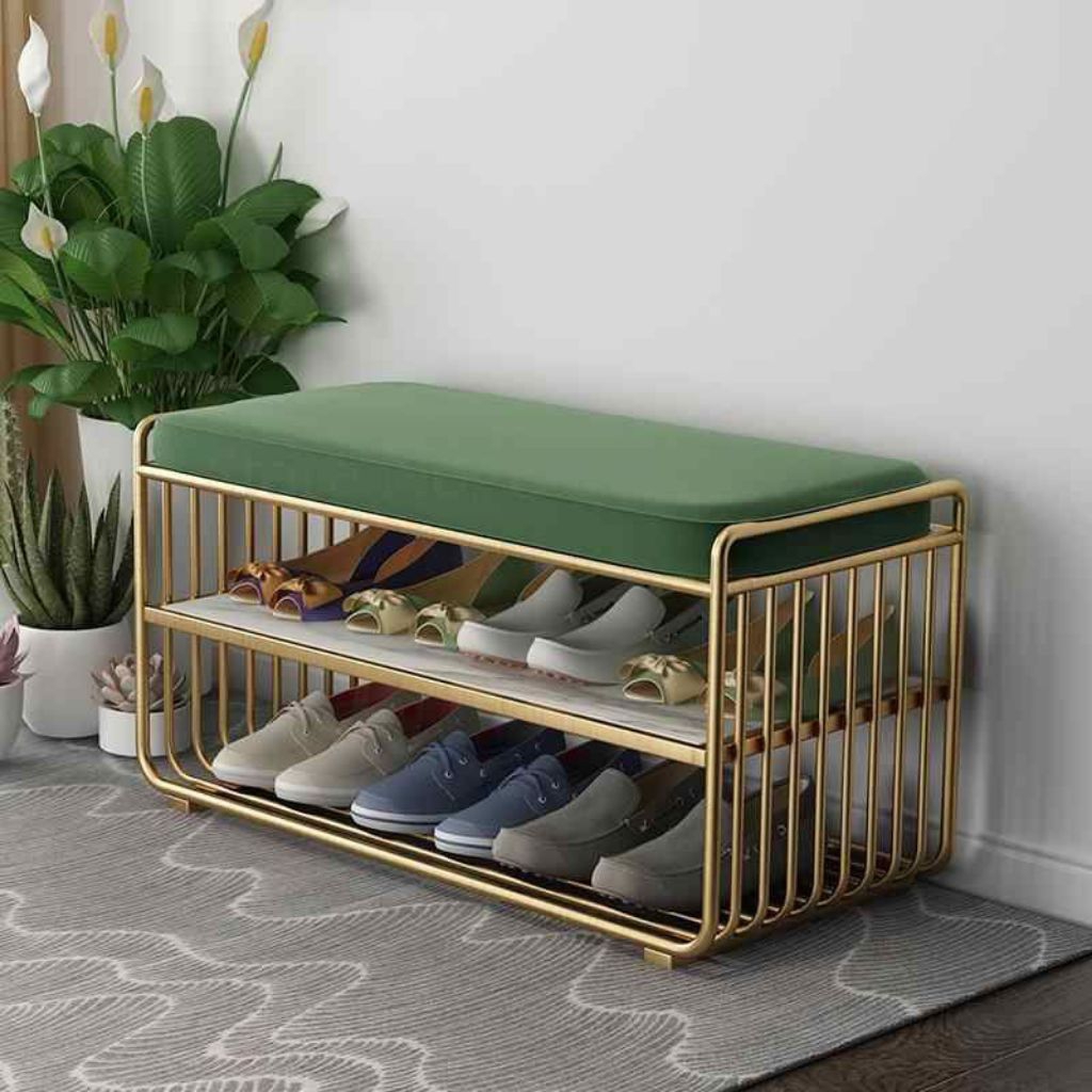 Jual Sofa Bench Rak Sepatu Rak Sepatu Stainless | Shopee Indonesia