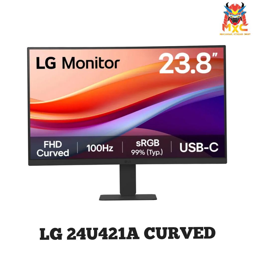 Jual Monitor LED LG LG 24U421A-B 24" 24 INCH VA Curved 1500R 1080p FHD ...