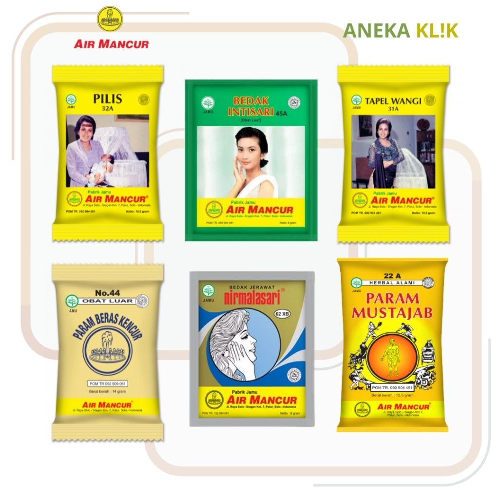 Jual PILIS/TAPEL WANGI/PAREM BERAS KENCUR/PAREM MUSTAJAB/PARAM HABIS ...