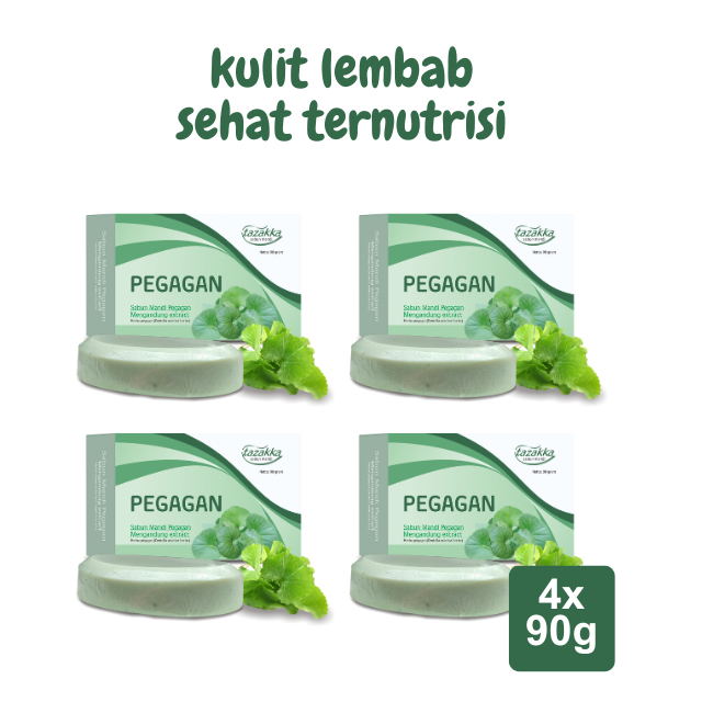 Tazakka Centella pegagan herbal bath soap