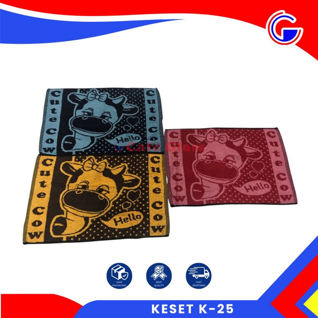 Keset Handuk 40 X 60 I Keset Handuk Murah I Keset Kamar Mandi I Keset Ruang Tamu I Keset K-25