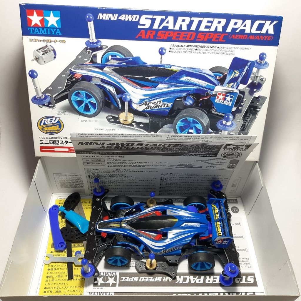 Jual TAMIYA MINI 4WD AERO AVANTE STATERPACK ORIGINAL | Shopee Indonesia
