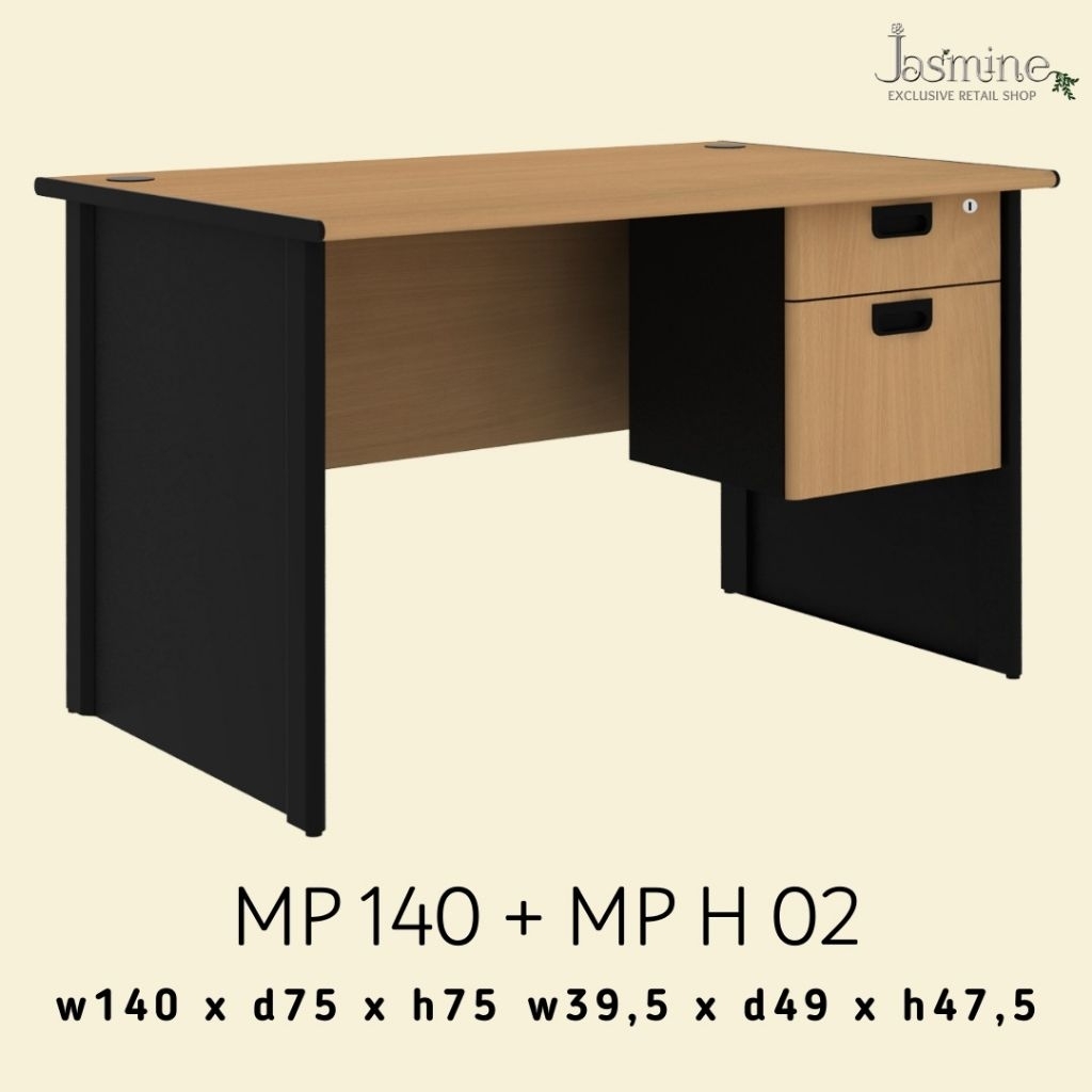 Jual Meja Kantor EXPO MP 140 + MP M 02 / MP M 03 / MP H 02 / MP H 03 ...