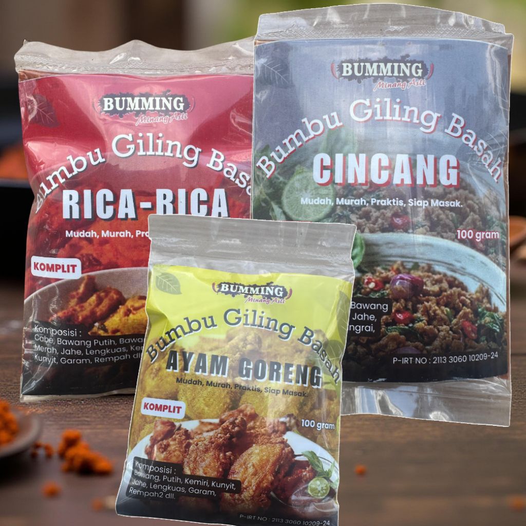 Jual bumbu rica rica. ayam goreng. cincang daging | Shopee Indonesia