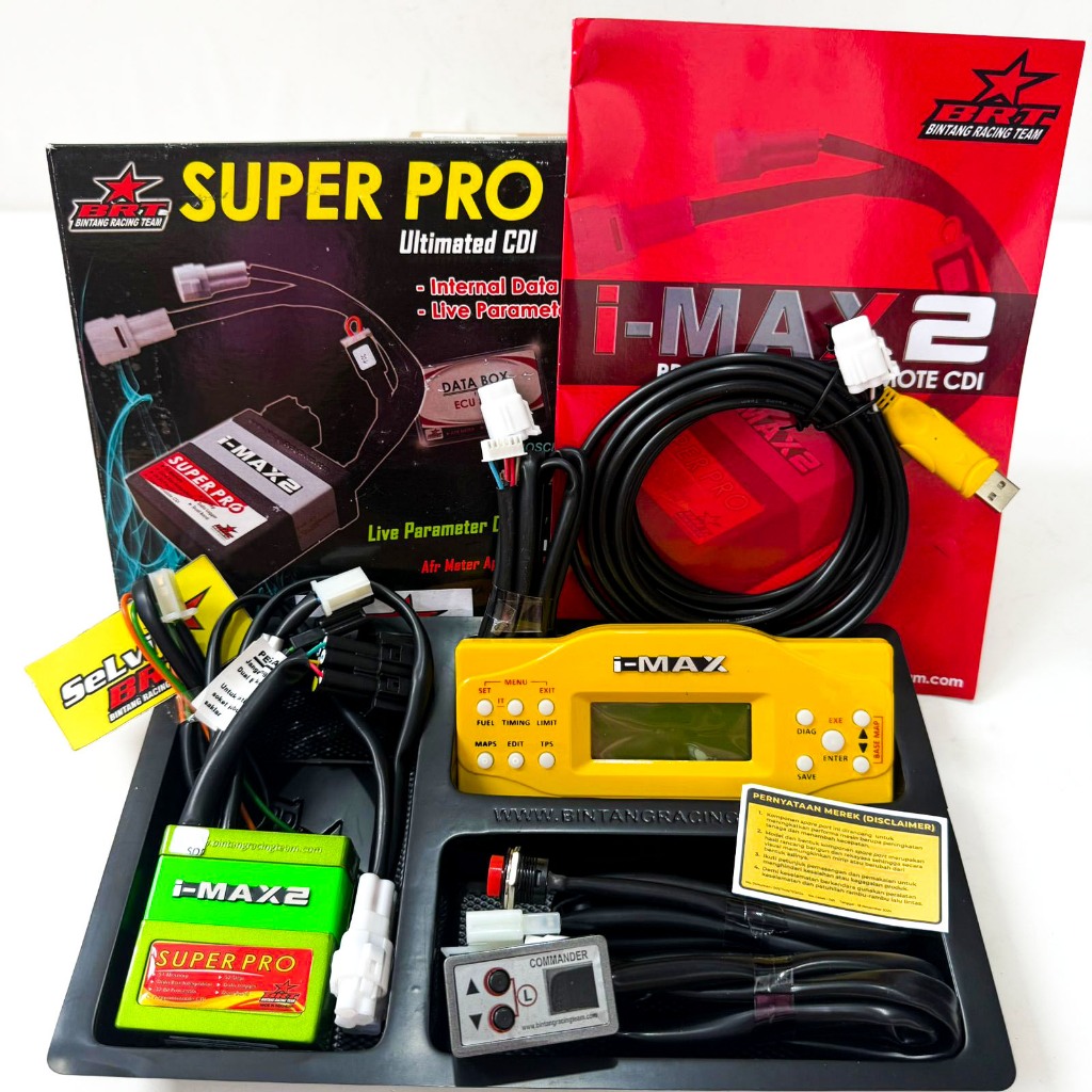 Jual CDI BRT IMAX 2 SUPER PRO 52 STEP KLX DTRACKER 150 140 NINJA 150RR ...