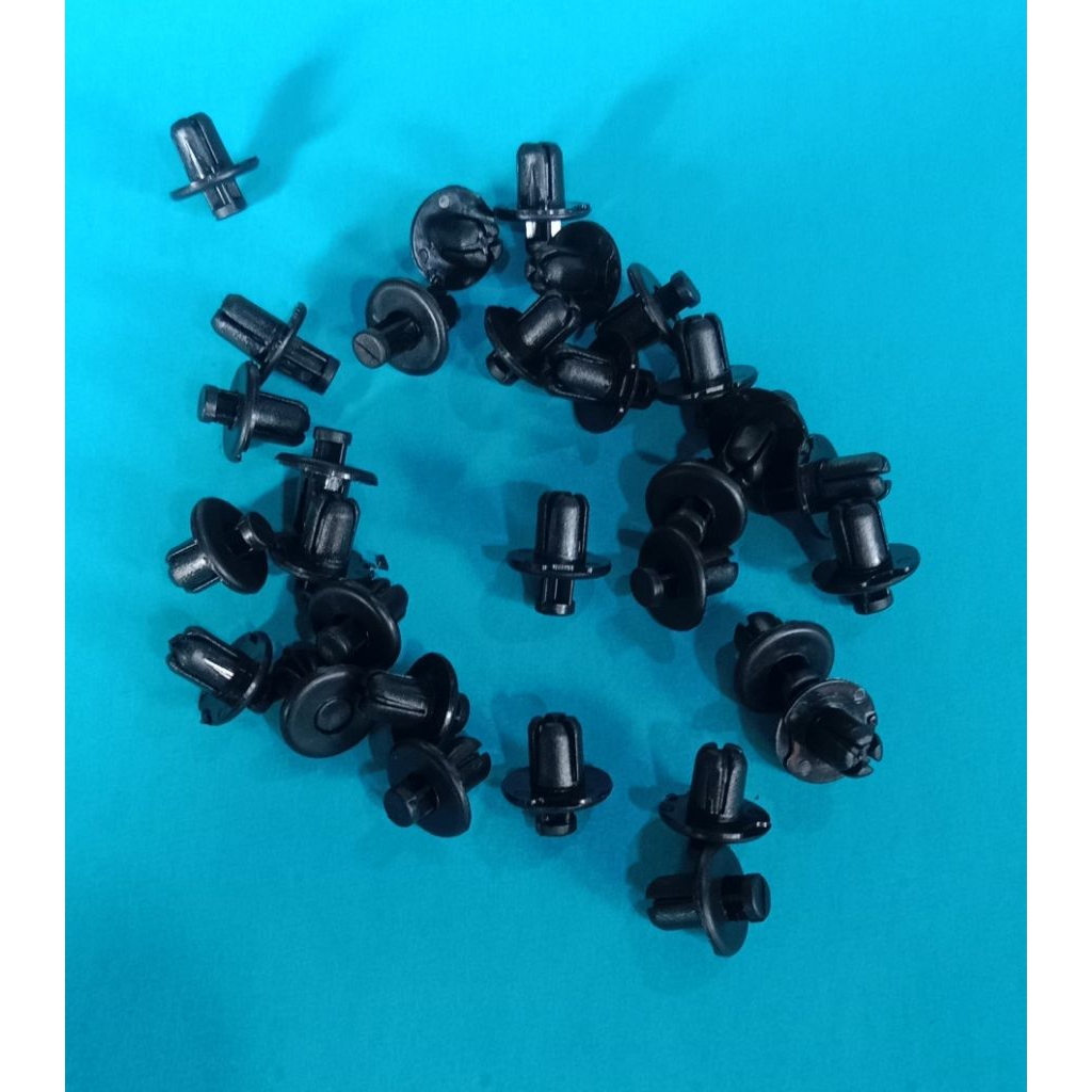 Jual paket 50pcs kancing plastik klip rivet body beat deluxe scoopy ...