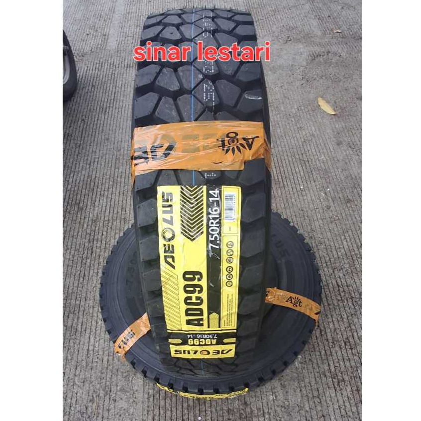 Jual Ban Aeolus ADC99 750 R16 14PR Kawat Full set Ban Kawat (luar ...
