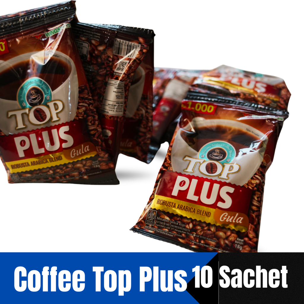 Jual [10 Sachet] Top Coffee Plus 18gr × 10 Sachet | Shopee Indonesia