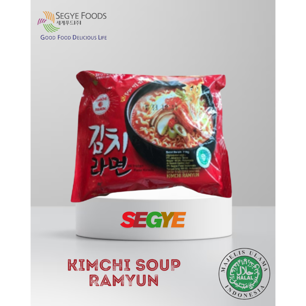 Jual Mie Segye Kimchi Soup Ramyun (1 Pcs) Korean Noodle | Shopee Indonesia