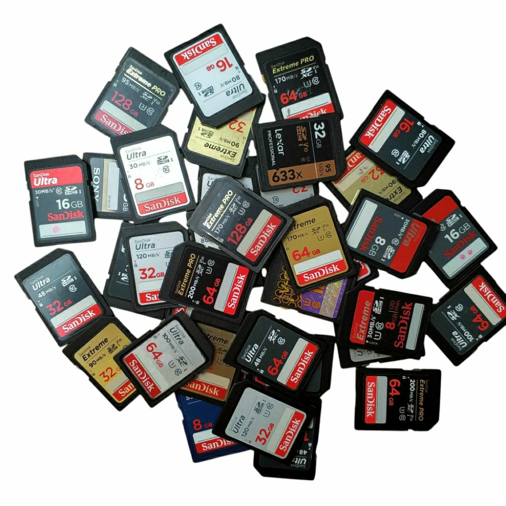 Jual Memory Card SD Card Kamera Camera SDHC SDXC Sandisk Ultra Extreme ...