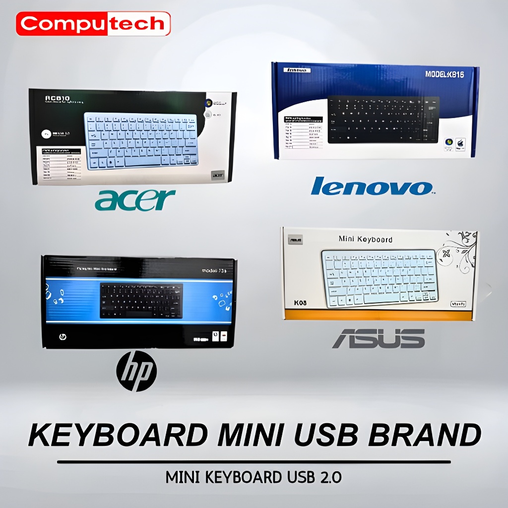 Jual MINI KEYBOARD USB BRAND | Shopee Indonesia