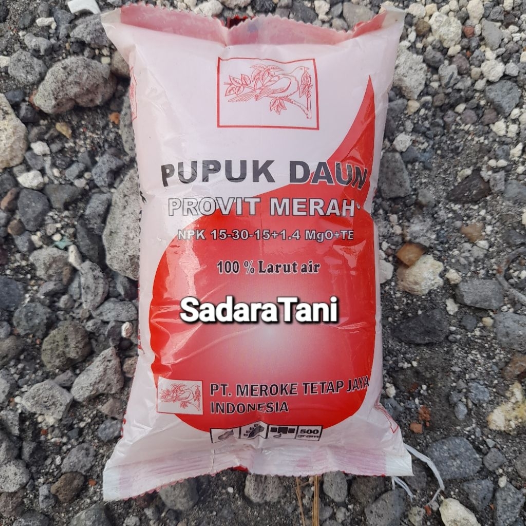 Jual Pupuk Daun PROVIT MERAH 500Gr | Shopee Indonesia