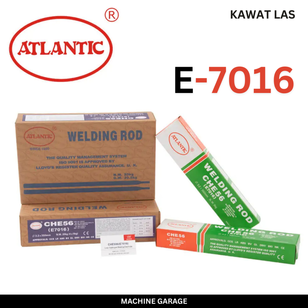 Jual Kawat Las CHE-56 E7016 ATLANTIC 7016 CHE56 5kg 20kg | Shopee Indonesia
