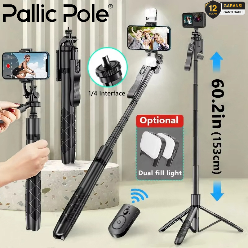 Jual PallicPole Tripod Handphone L16 & L16SS Tongsis Tripod 180cm ...