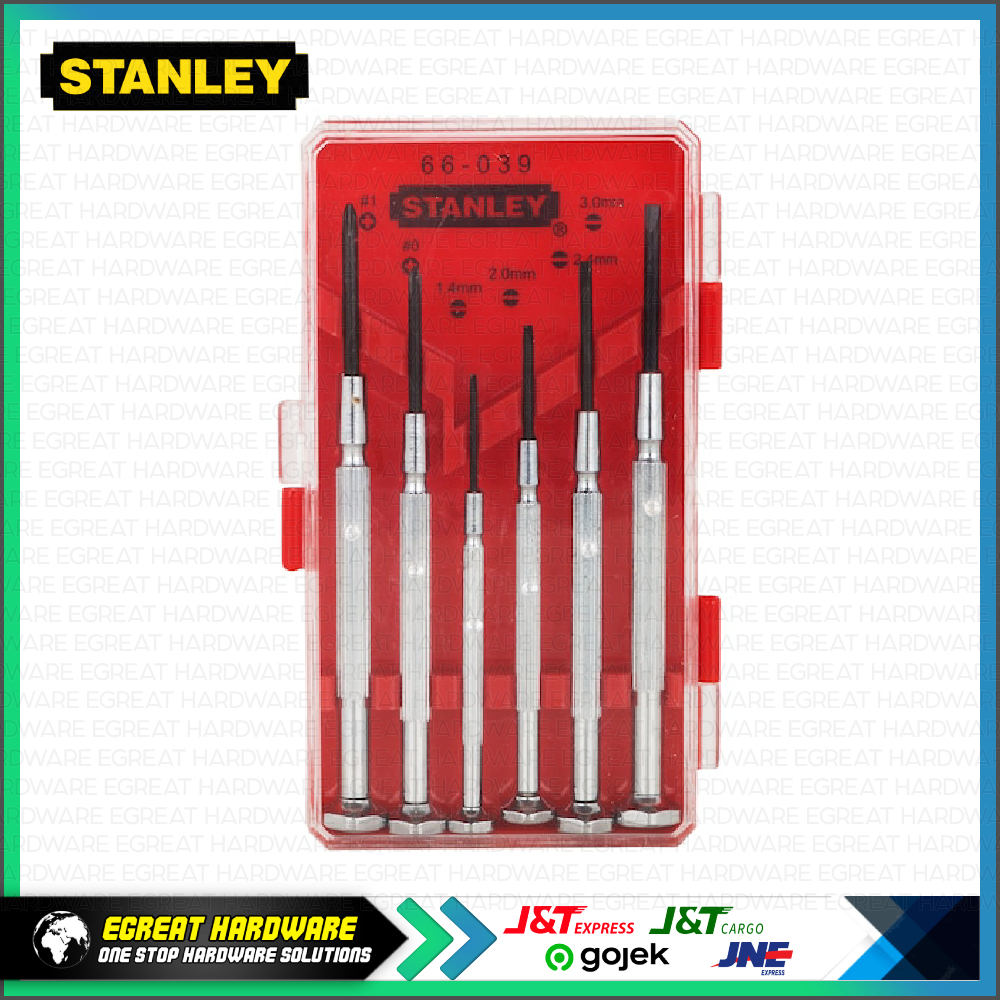 Jual Stanley 66-039 S/DVR Precision Set 6 Pcs | Shopee Indonesia