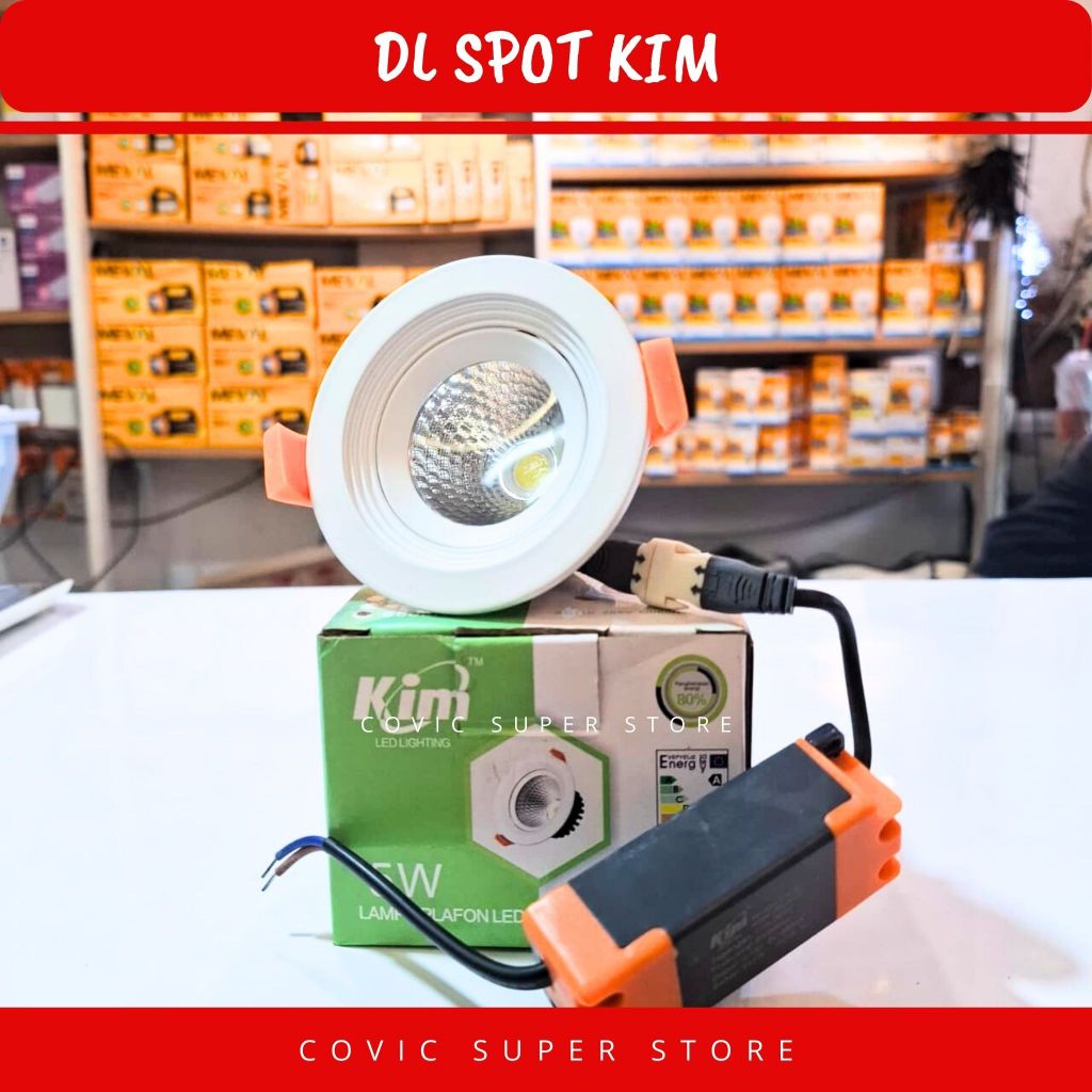 Jual KIM LED LIGHTHING 5W LAMPU PLAFON LED | Shopee Indonesia