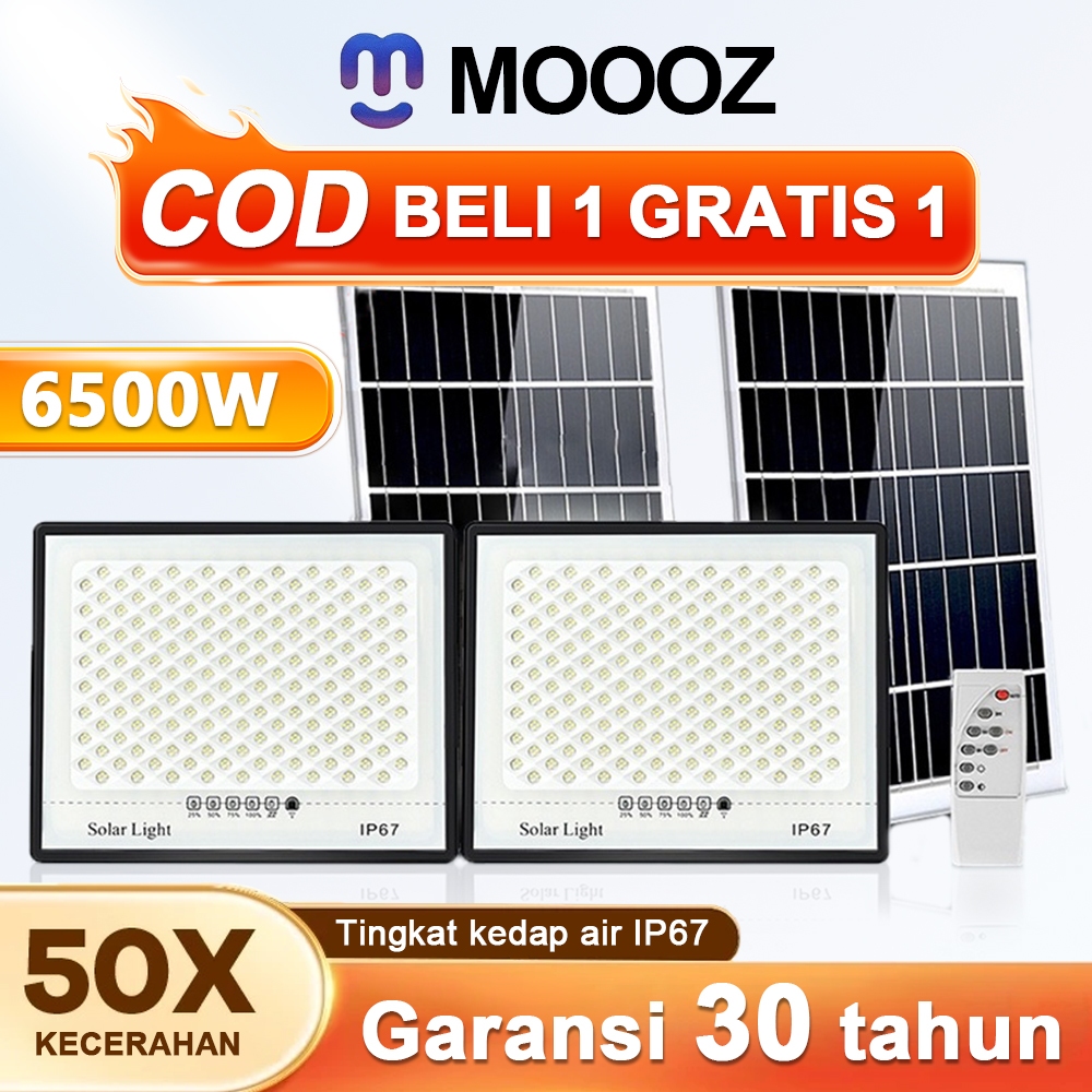 Jual Beli 1 Gratis 1 Lampu Taman Tenaga Surya Luar Ruangan Otomatis 24 ...