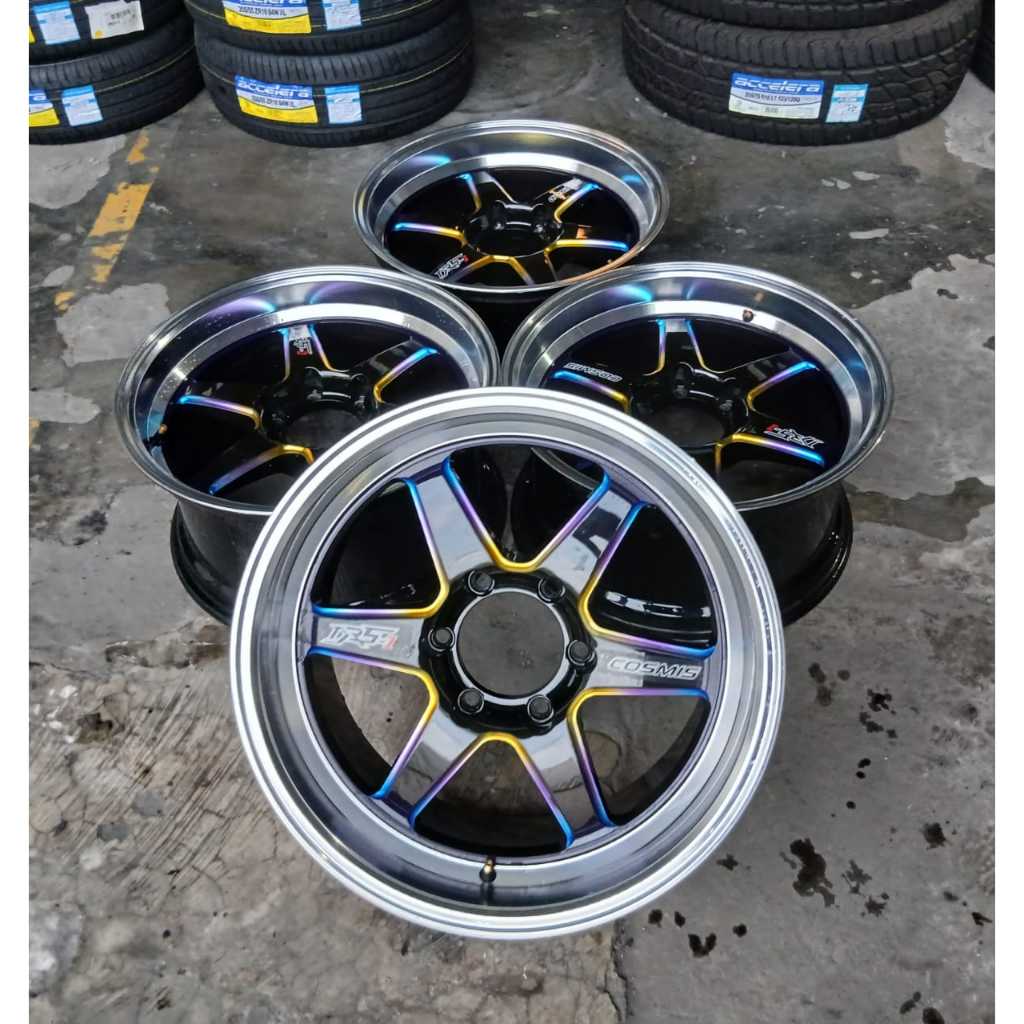 Jual Velg racing samlong r18 h6x139 7 lebar9,5 et25 | Shopee Indonesia
