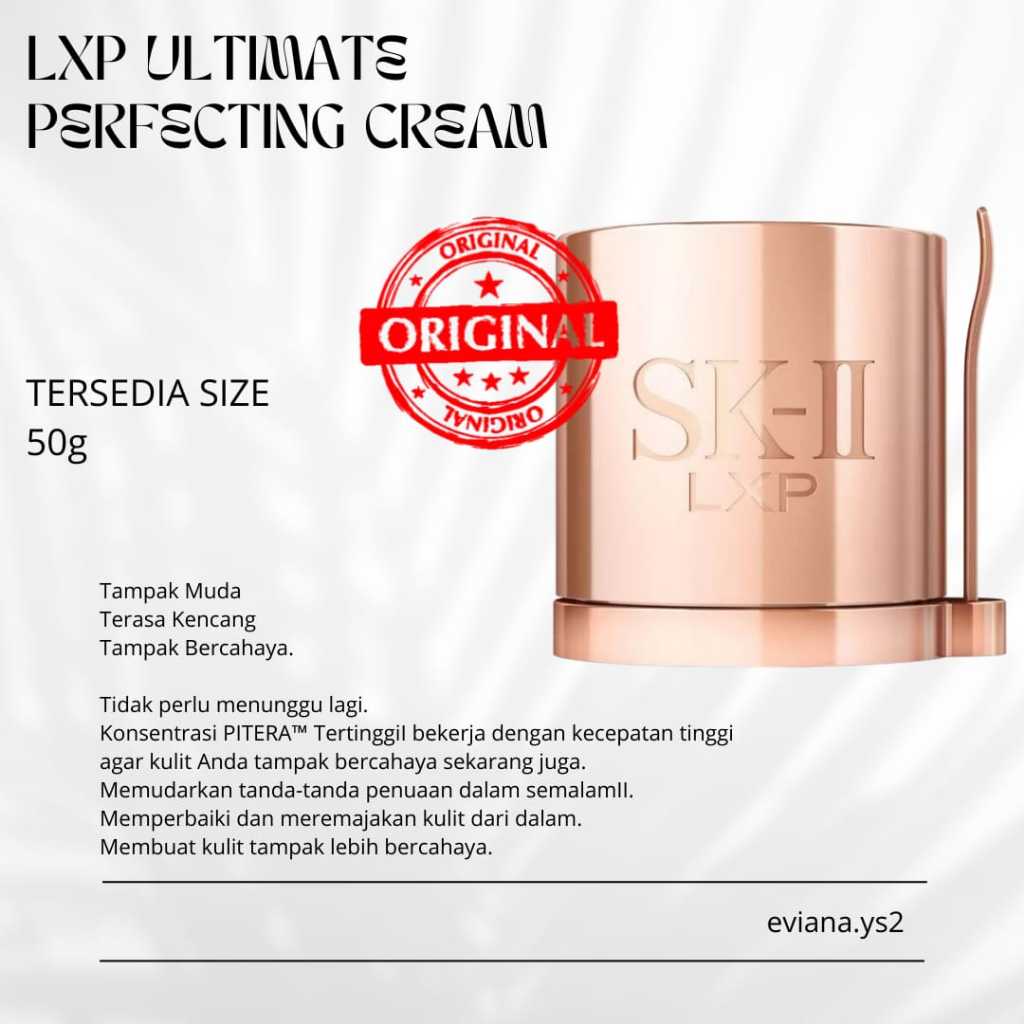 Jual LXP Ultimate Perfecting Cream 50gr | Shopee Indonesia