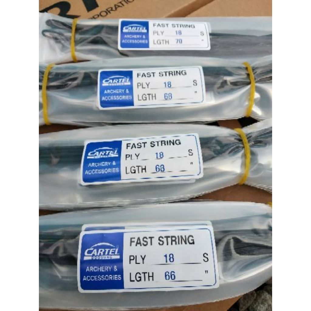 Jual CARTEL FAST FLIGHT STRING 16ply for Recurve and standard bow ...