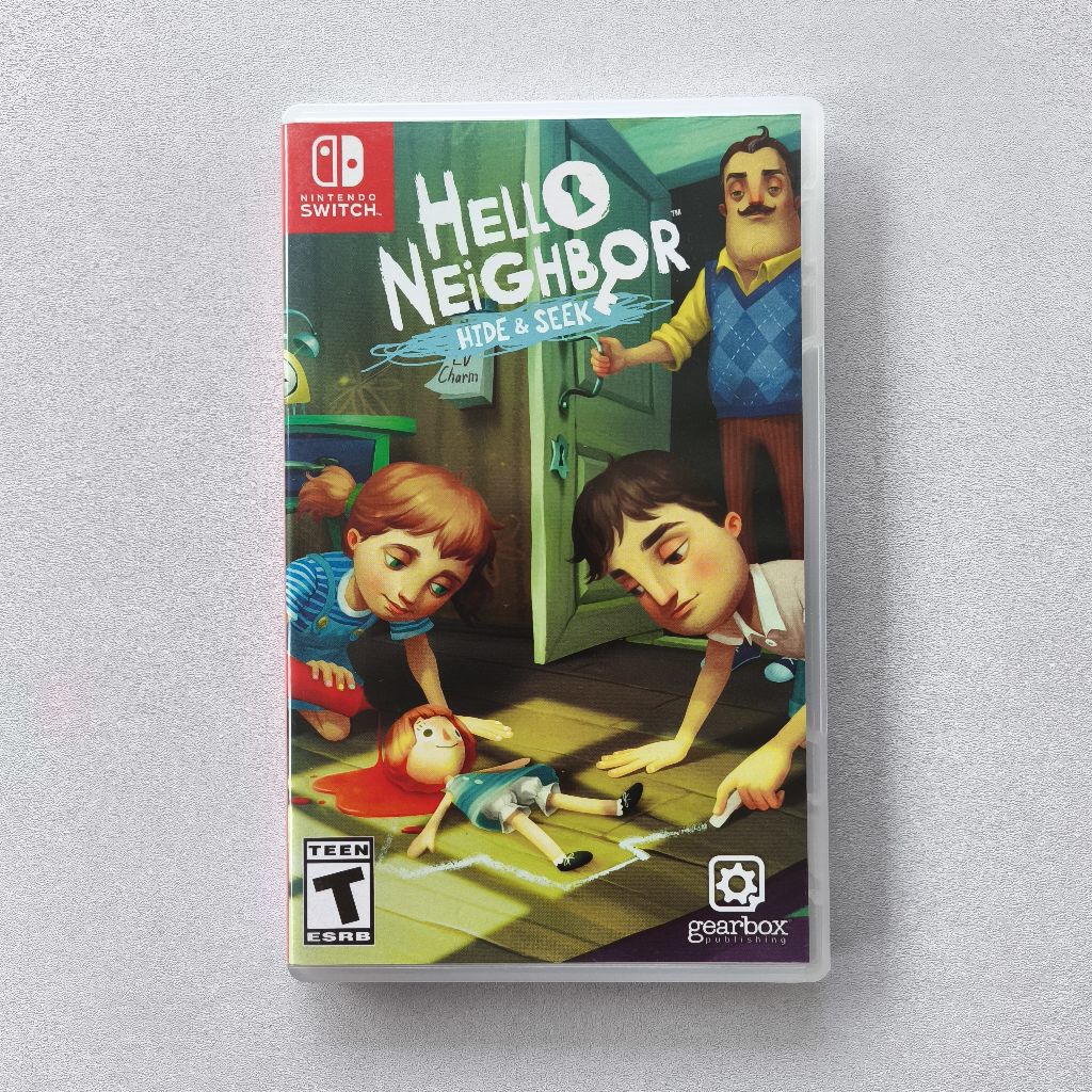 Jual Nintendo Switch Kaset Game Hello Neighbor Hide and Seek | Shopee ...