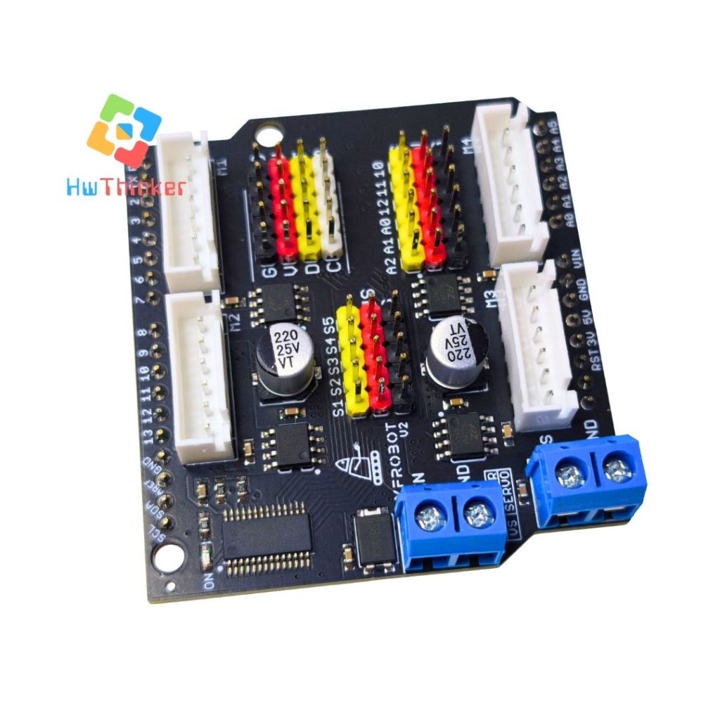 Jual YFRobot Shield Motor & Servo PCA9685 untuk Arduino Uno & Mega ...
