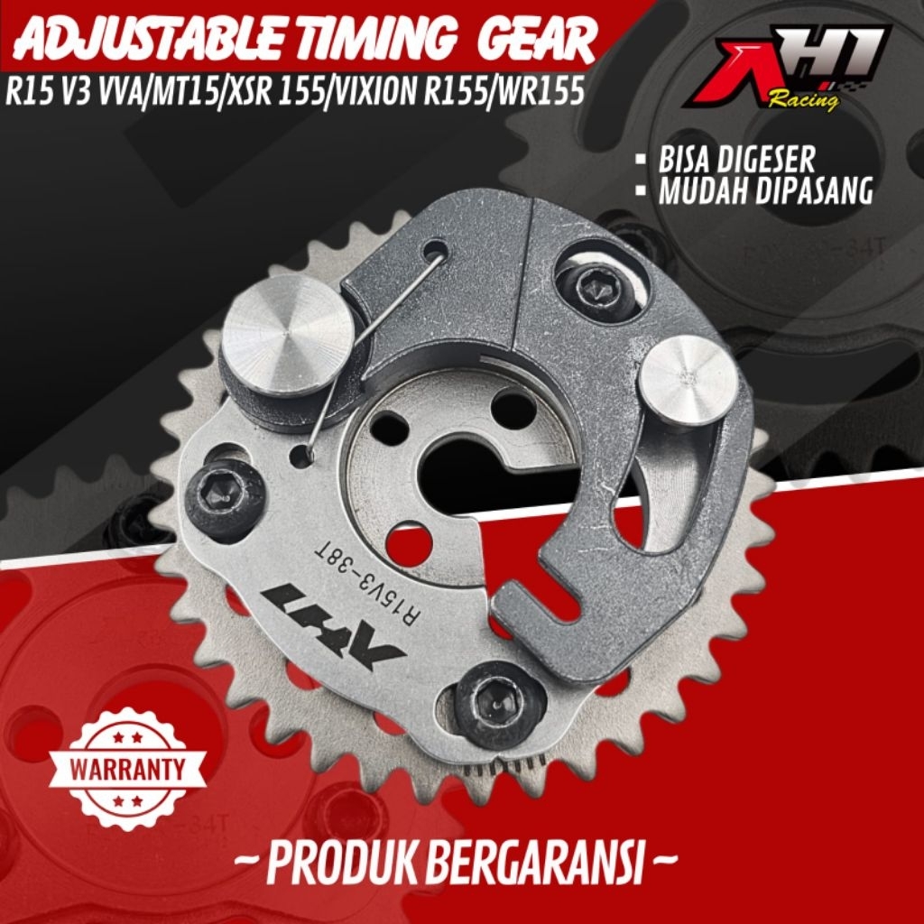Jual GIGI SENTRIK GESER AH1 RACING N MAX AEROX155 WR155 MT125 R15 V3 ...