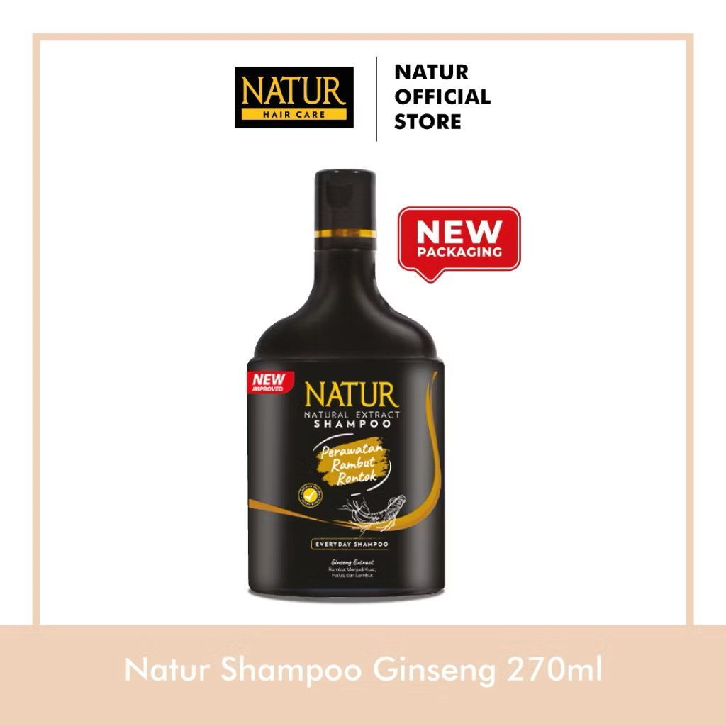 Jual Natur Shampoo Extract Ginseng 270 ml - Shampo Sampo untuk Rambut ...