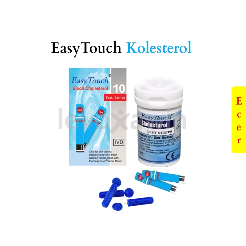 Easy Touch Kolesterol Strip Refill Cholesterol Cek Tes Kolestrol Easytouch Bonus Lancet