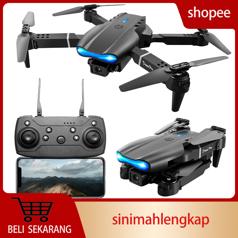 Jual Drone E99 Pro Dual kamera drone 4K kamera HD | Shopee Indonesia