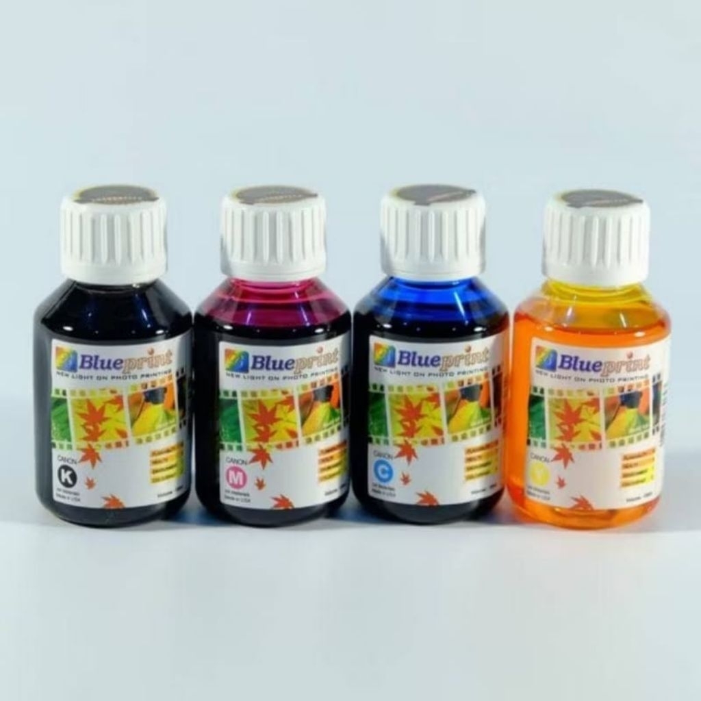 Jual 1 SET Tinta Blueprint Canon Original (4 warna) Untuk Printer G1000 ...