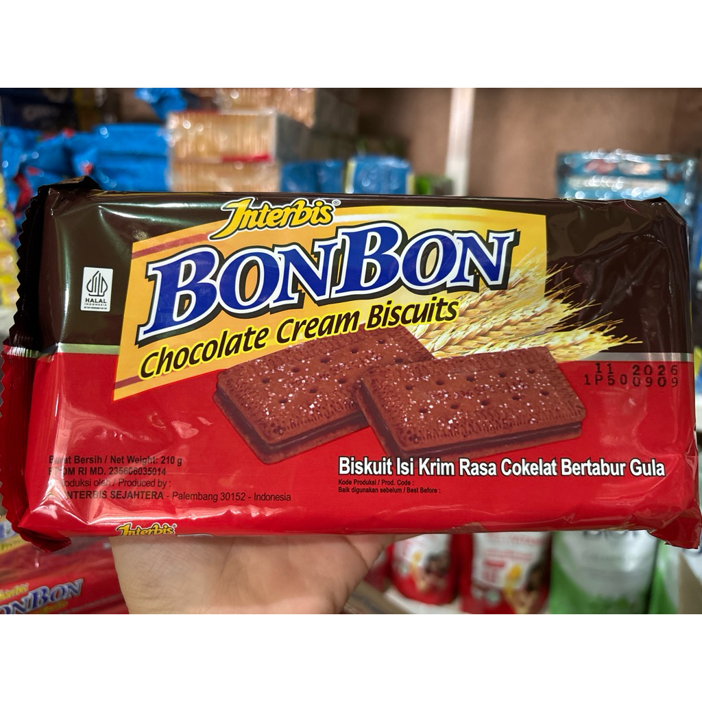 Jual interbis bonbon chocolate cream 210gr (grosir) | Shopee Indonesia