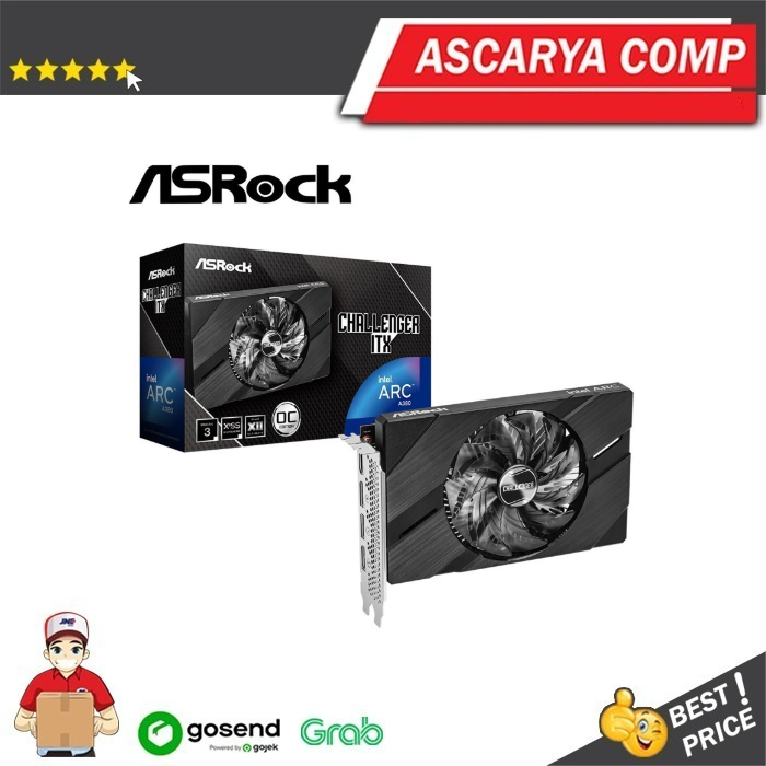 Card màn hình ASRock Intel Arc A380 Challenger ITX 6GB OC Giá rẻ