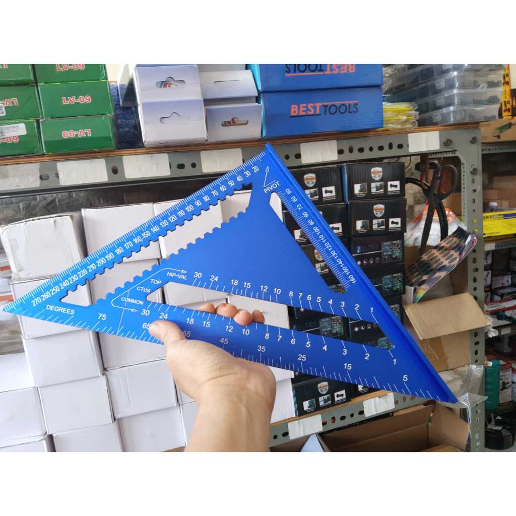 Jual Speed Square PREMIUM 12 inch Penggaris Segitiga siku tukang 12 ...