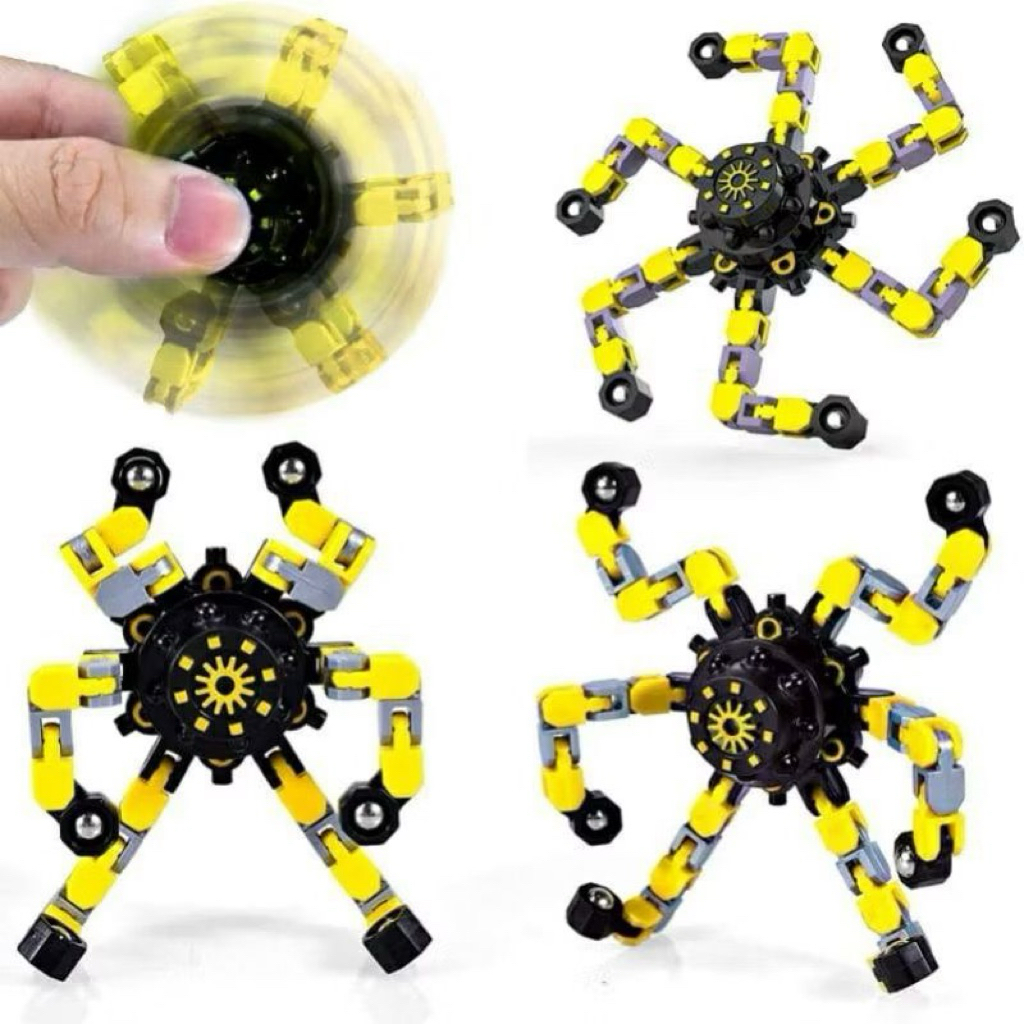 Jual MAINAN FINGERTIP SPINNER TRANSFORMER-SPINNER AUTO ROBOT-SPINNER 3D ...
