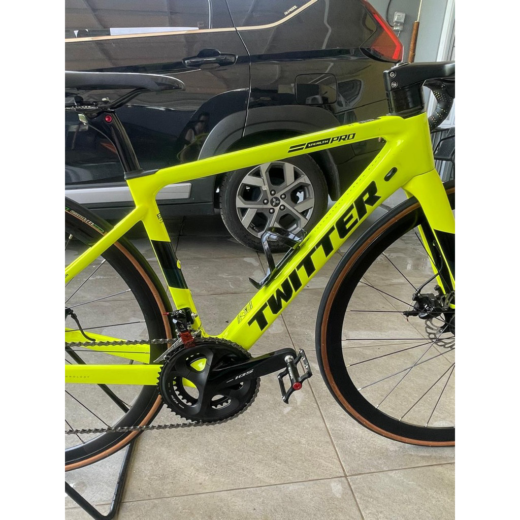 Jual sepeda roadbike Twitter stealth pro Carbon | Shopee Indonesia