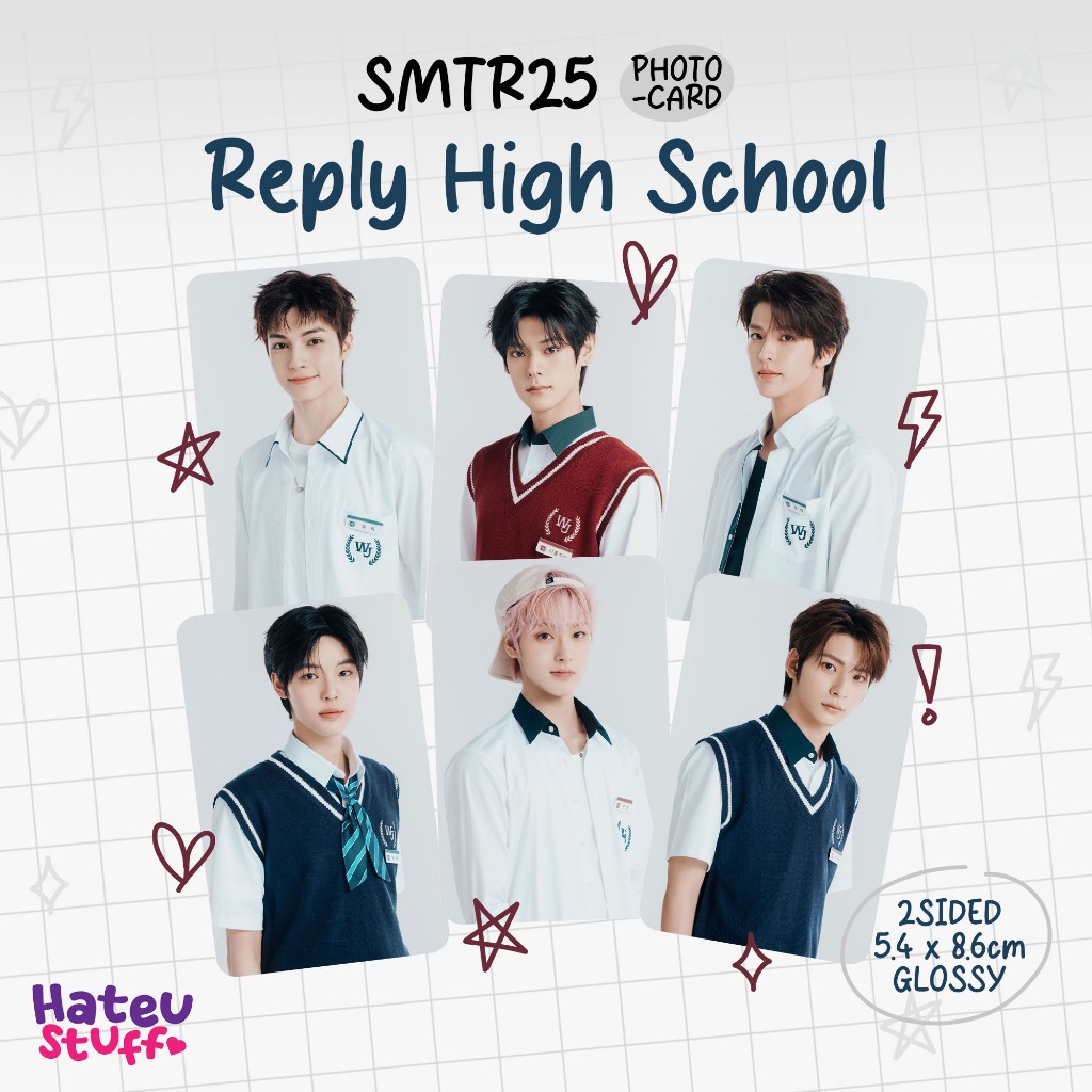 Jual SMTR25 Unofficial Photocard Reply High School | Shopee Indonesia