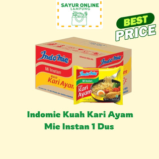 Mie Indomie Kuah Kari Ayam 1 Dus