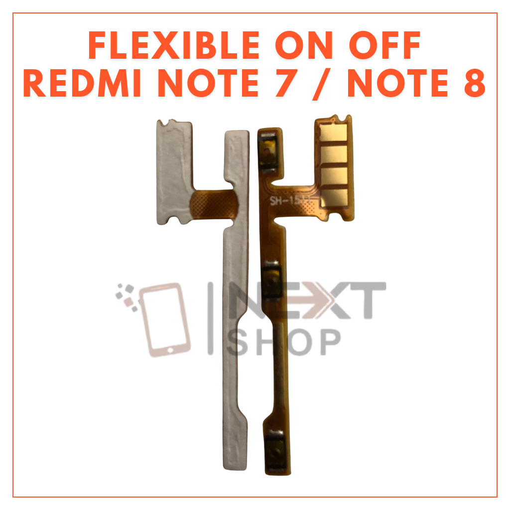 Jual FLEXIBLE ON OFF VOLUME REDMI NOTE 7 / NOTE 8 / NOTE 7 PRO | Shopee ...
